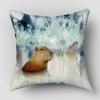 1Pc Capybara Animals Pillow Case For Home Decorative Pillows Cover Invisible Zippered Throw Pillowcases 8.23
