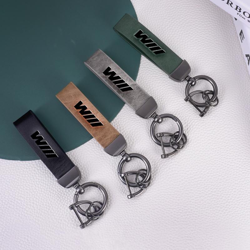 Fashion Car Alloy Leather Key Rings Chain For BMW M X1 X2 X3 X5 X6 E46 E34 E30 F30 G20 E39 E90 E36 E60 Auto Keychain Accessories msbr98