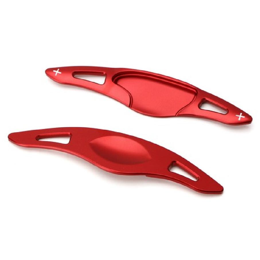 Red Large Steering Wheel Paddle Shifter Extension For Honda HR-V Vezel, FIT JAZZ