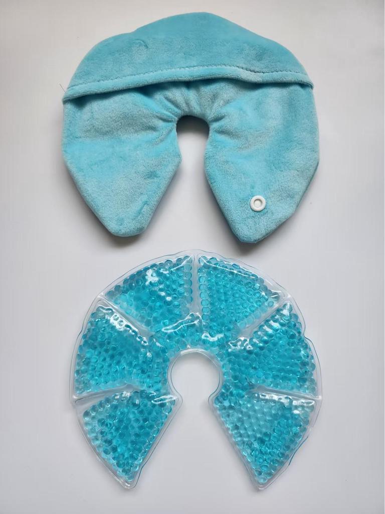 Compresă Caldă/Rece pentru Sâni pentru Ameliorarea Canalelor Lactifere și Congestie