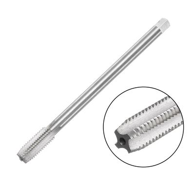 Metric Thread Tap For M12 X 1 75 Straight Flute 160mm Length High Speed Steel 6542 for Thread Cutting and Repair