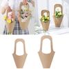 Handle Kraft Paper Bag Durable and Stylish Paper Bags for Flowers and Gifts Wrapping Handbag