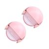 2pcs Portable Lint Roller Washable Reusable Lint Roller Ball for Clothes Sofa Hair Pet Fur Pink Gold