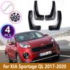 4 Pcs Car Mud Flaps For Kia Sportage 2017 2018  QL Mudflaps Splash Guards Mud Flap Mudguards Fender Front Rear Accessories