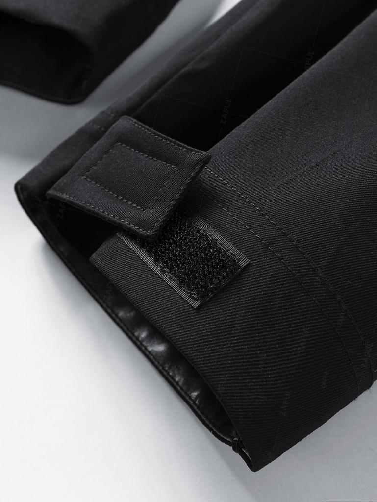 ZAFUL Multi-pockets Magic Tape Design Cargo Pants