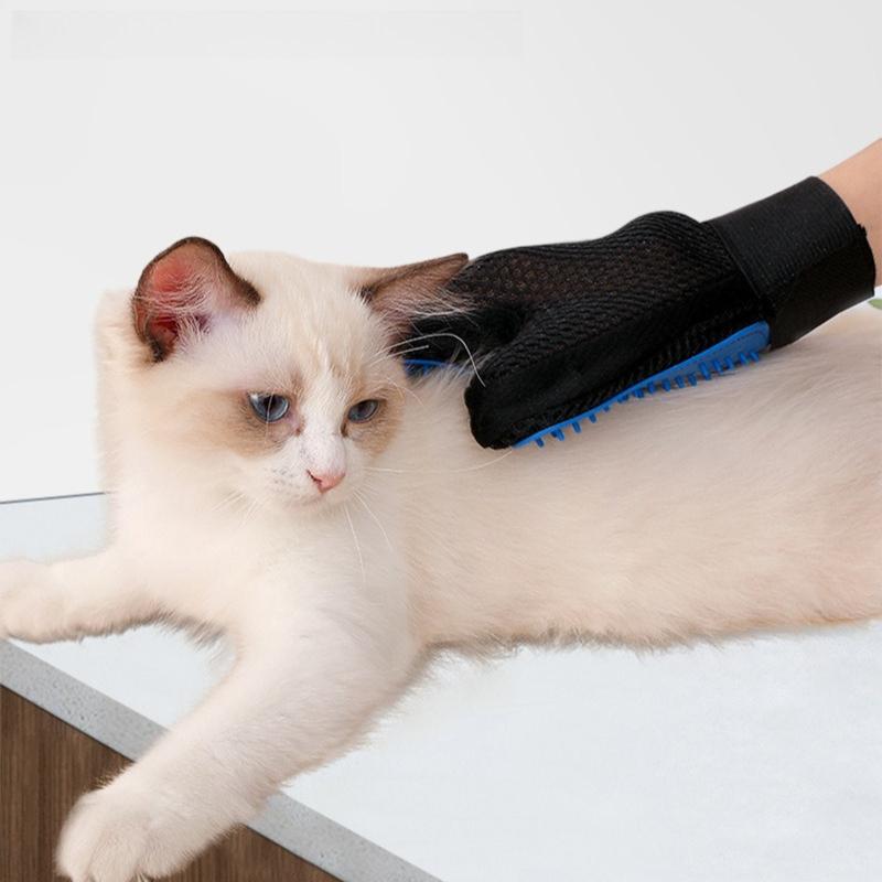 Silicone Pet Grooming Gloves Cat Brushes Grooming Gloves Are Used for Bathing Cleaning and Removing Hair From Pet Supplies for Dogs Pet Accessories