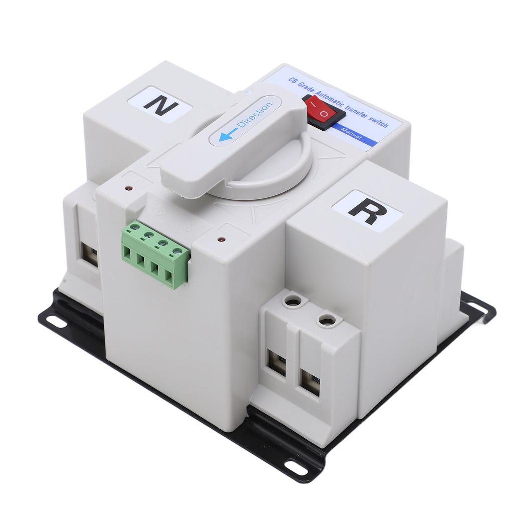 Dual Power Automatic Transfer Switch 2P Automatic Transfer Switch for Home Industry 230V 63A