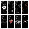 Phone Case For Samsung S24 Ultra S23 FE S22 S20 S21 5G S10 S9 Plus S10E S8 Clear Cartoon World Map Scenery Direction Cover