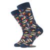 Men Dinosaur Astronaut Planet Crew Socks Harajuku Big Size Sokken Unisex Skateboard Divertidos Happy Design Hip Hop Funny Socks