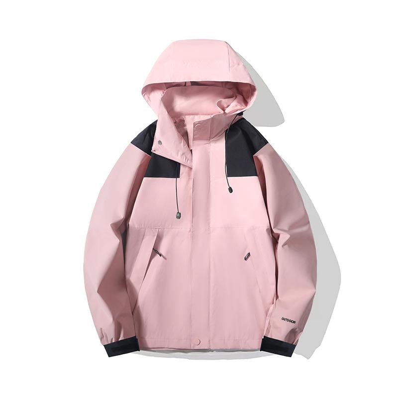 

Осенне-зимняя бархатная куртка-ветровка для пары 3-в-1 XS