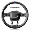 Car Steering Wheel Return Logo Warning Mark Sticker For BMW E46 E90 E60 F30 F10 E39 i3 i4 X1 X2 X3 X5 X4 X6 X7 M3 M4 M5 G30 G20