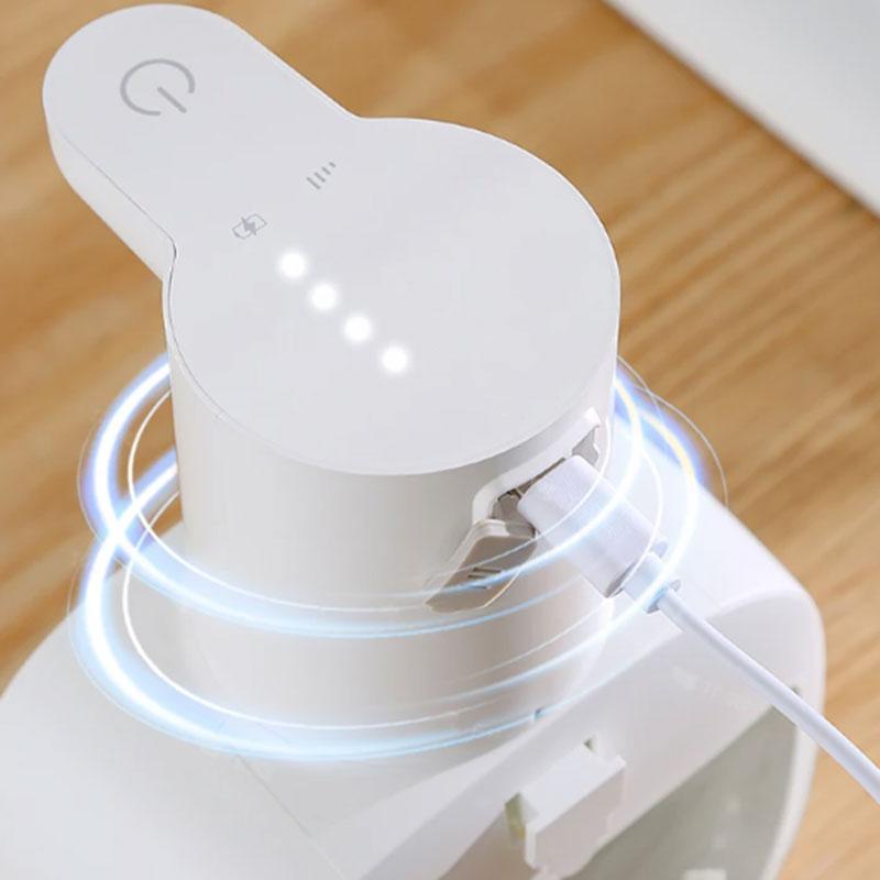 New Wall Mounted Automatic Soap Dispenser Foam Smart Hand Washing Machine 500ml Liquid Rechargeable Bathroom Induction Sensor