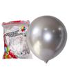 Shuai An Metallic Chrome Balloons: Gold, Silver, Blue, Green, Purple - 5", 10", 18", 36" Round Latex Party Decorations