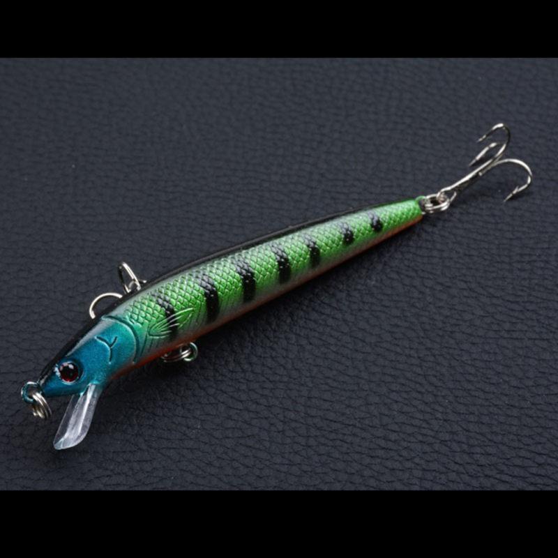 Angelköder 10-farbiger Minnow Bionischer Köder 9,5cm/8,5g Köder Kunststoff Hartköder Für Meeresangeln