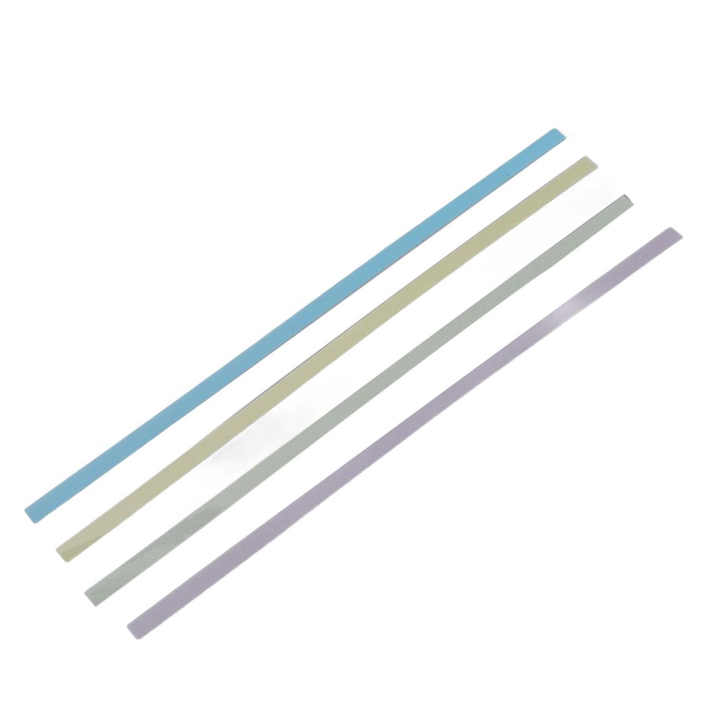 60PCS Dental Polishing Strips for Tooth Polishing 4 Colors Wear Resistant Plastic Dental Sandpaper Portable Dental File