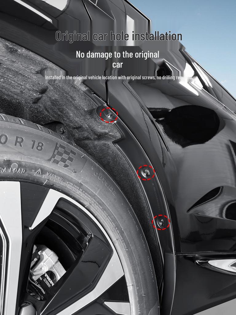 Volvo XC60 (2018-2026) Rear Wheel Mudguard Liner & Mud Flap