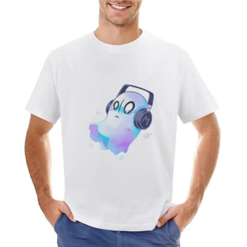 Cotton Men T-shirt Napstablook T-Shirgraphic Tees Graphic T Shirt Aesthetic Clothing Mens Tall New Black Tshirt for Boys