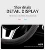 Universal Non-Slip Suede Steering Wheel Cover - All-Season, Comfortable & Stylish