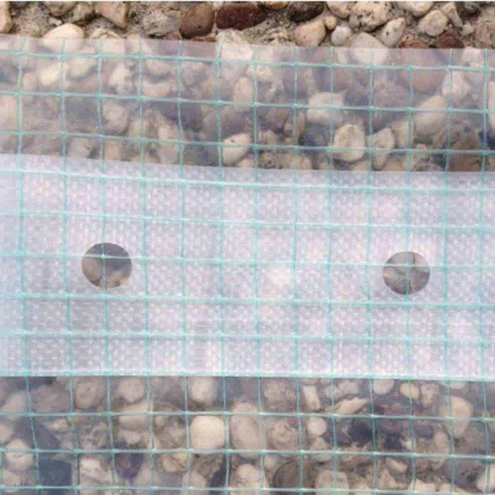 Film de serre renforcé (bâche) - BONI-SHOP® - 1,5 x 50 m - HDPE/LDPE - Protection anti-UV - Résistance déchirure 700 N/5cm
