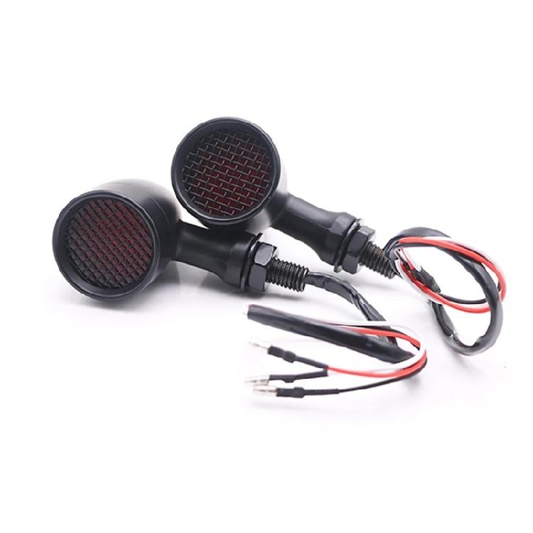 

Weather Resistant Motorcycle Indicator Lights LED Turn Signal Light Indicator Lights Blinkers Flasher 100W