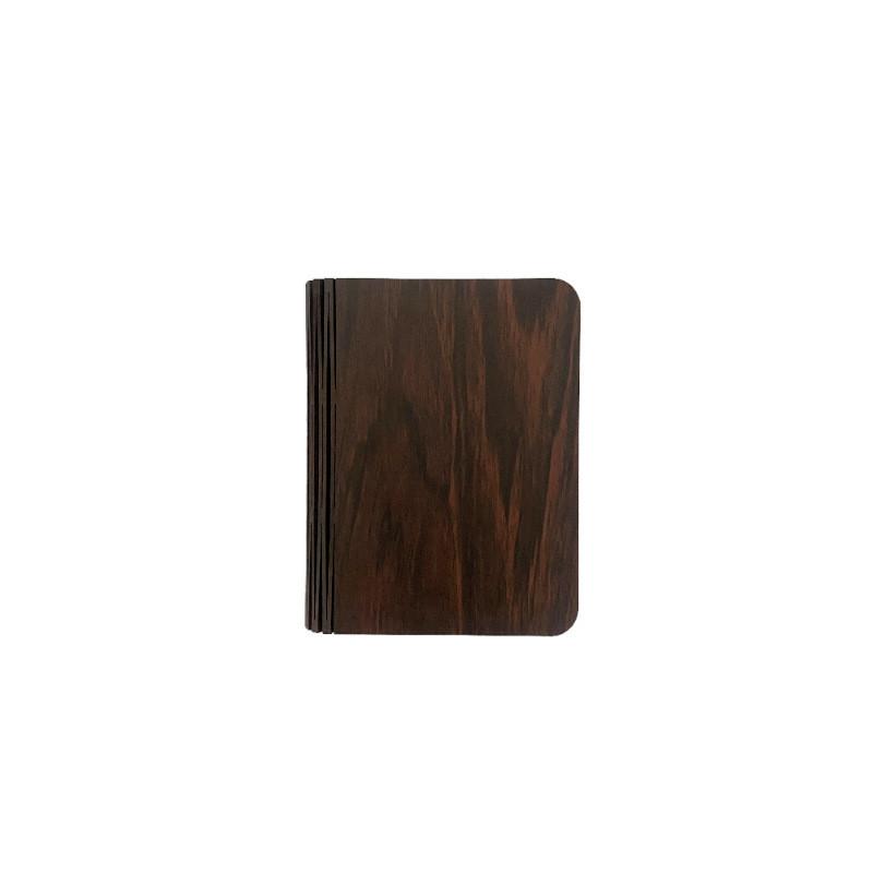 Modern Wooden Foldable Book Lamp With Handcrafted Design For Bedroom Nightlight And Gift