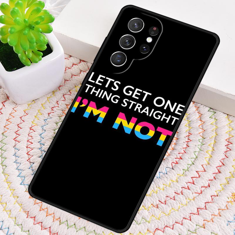 Lass uns eins klarstellen Silikon-Handyhülle für Samsung Galaxy Note 10 Pro S26 S25 S24 S23 S22 S21 Plus S25Ultra Capa Cover