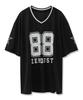 ZENDUST 88 Star Mesh Football Jersey T-Shirt White