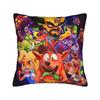 Dekorative Kissenbezüge Crashs Bandicoots Cartoon Merch Sitz Videospiel Kissenbezug Hülle Dropshipping Mehrere Größen
