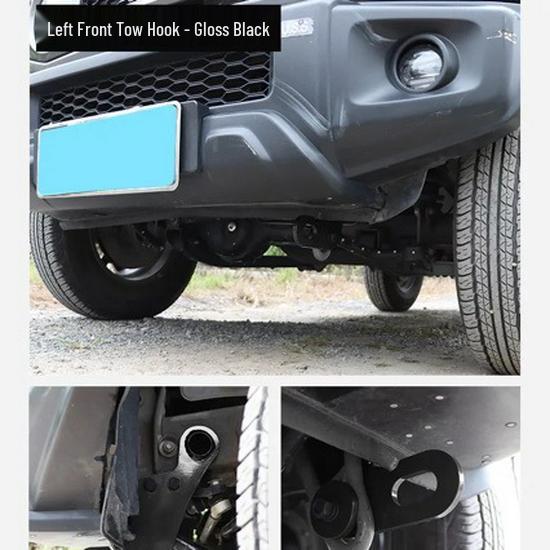 Jimny 3/5-Door Front Left Tow Hook for 2018-2026 Models - Off-Road Modification