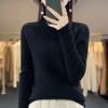 Women S Slim Fit Half Turtleneck Pullover Knit Sweater For Base Layer