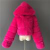 New European & American Short Faux Fur Coat