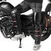 Windproof & Coldproof Electric Motorcycle Knee Pads - Warm, Rainproof, Adjustable, Unisex PU Leg Warmers for Winter Riding