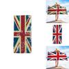 Ręcznik plażowy z flagą Wielkiej Brytanii z mikrofibry, dwustronny plusz, na wakacje letnie i nad basen