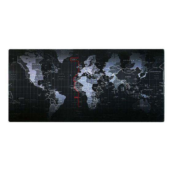 

Anti-Slip World Map Mice Keyboard Pad Gaming Mouse Mat Cushion for PC Laptop 300x700x2mm