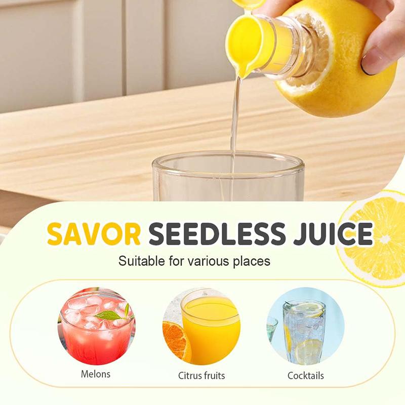 Screw Top Lemon Squeezer Mini Manual Lemon Squeezer Portable Lemon Juicer Multifunctional Fruit Juicer For Your Kitchen
