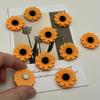 Sonnenblumen-Harzmagnet für Küche oder Büro