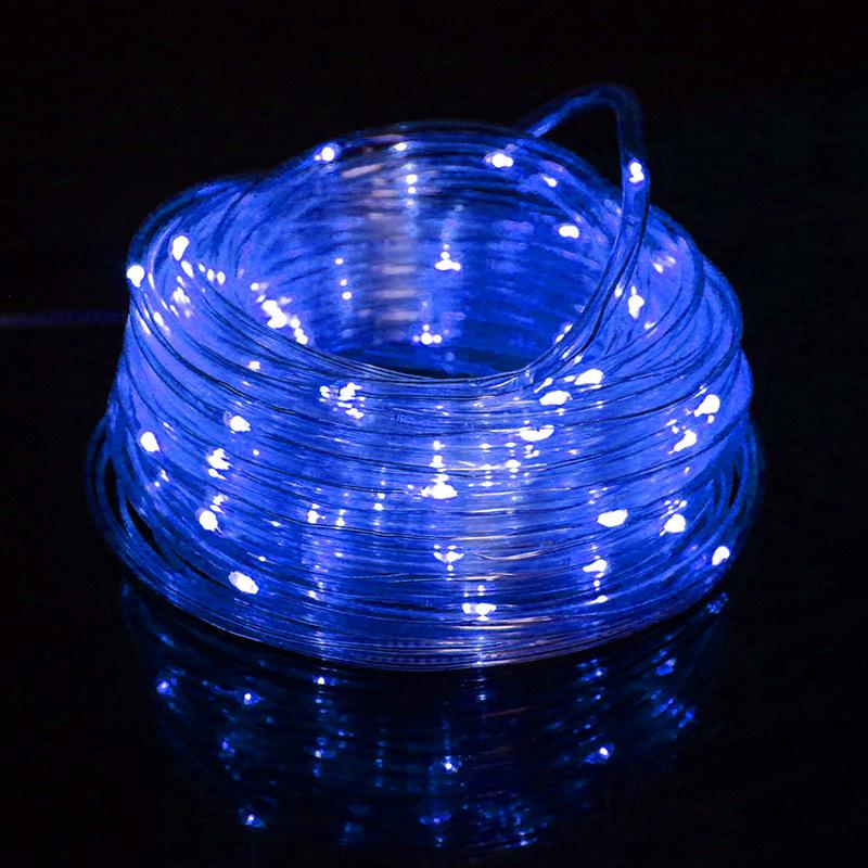 Wasserdichte Outdoor Bunte Kupfer Solar Lichterkette Röhrenlichter