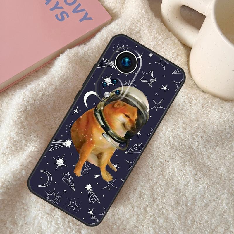 

Doge Meme Cheems Funda For Huawei P20 P30 P40 P60 Pro P Smart Nova 9 5T Honor Magic5 Lite X8 X9 a 50 70 Case Huawei P20 Pro