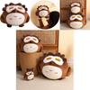 Genshin Impact Diluc Ragnvindr Owl Plush Toy Game Animal Stuffed Doll Kids Gift
