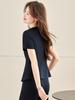 Elegant Women's Professional Summer Suit Set: Short-Sleeved Skirt Suit for Salon and Hotel Reception