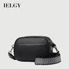 Large-Capacity Multi-Layer Soft Leather Wide Shoulder Strap Shoulder Messenger Bag
