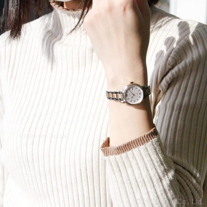 [Orient] iO RN-WG0415A Women's Solar Watch, White Mother-of-Pearl