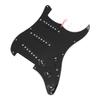 1 Set DIY Electric Guitar Kits Pickguard Back Cover Bridge System for ST Style Guitars