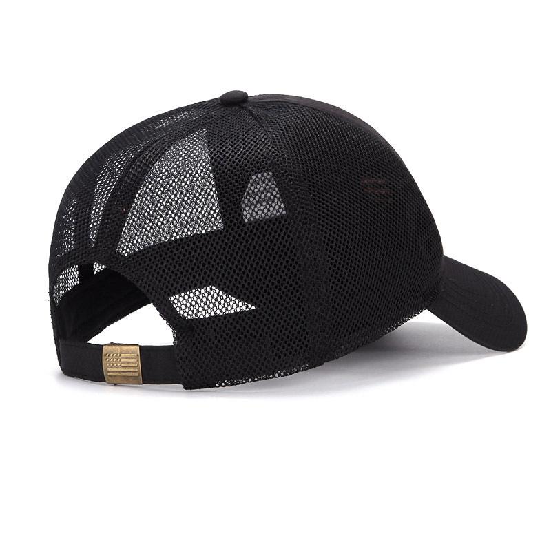 XL 65cm Taglia Grande Cappellino da Baseball Estivo in Rete da Uomo Asciugatura Rapida da Esterno Snapback Regolabile Cappellino Casual con Visiera a Becco per Protezione Solare