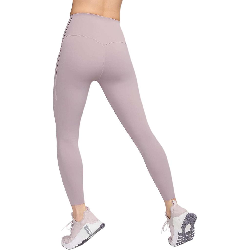 Nike Universal Breathable Quick-Dry High-Waisted Pocket Leggings Women Leggings Light-Mineral-Purple Black DQ5898226