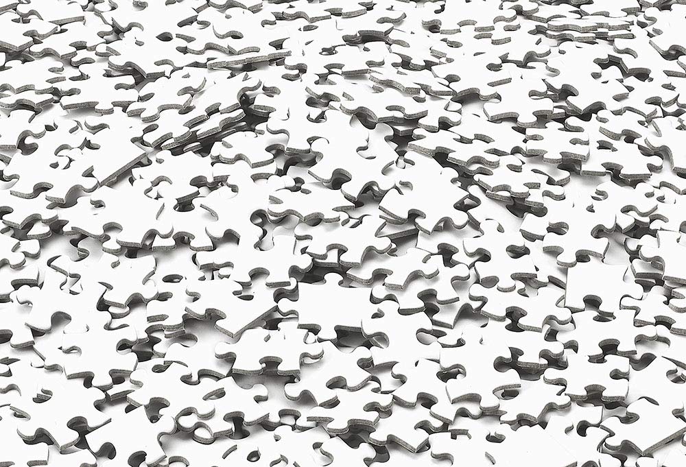 [Made in Japan] 1000-piece Jigsaw Puzzle "Pure White Hell DX" 61-435