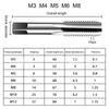 T-Handle Tap Wrench Set Threading Tapping Hand Tool Kit Ratcheting Tap Wrench T Type Thread Tapping Tool For Home Use