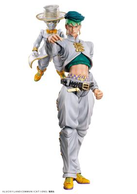 Medicos Super Figure Movable "JoJo's Bizarre Adventure Part 4" Rohan Kishibe & Heaven's Door Approx. 150mm PVC&ABS&Nylon Painted Movable Figure