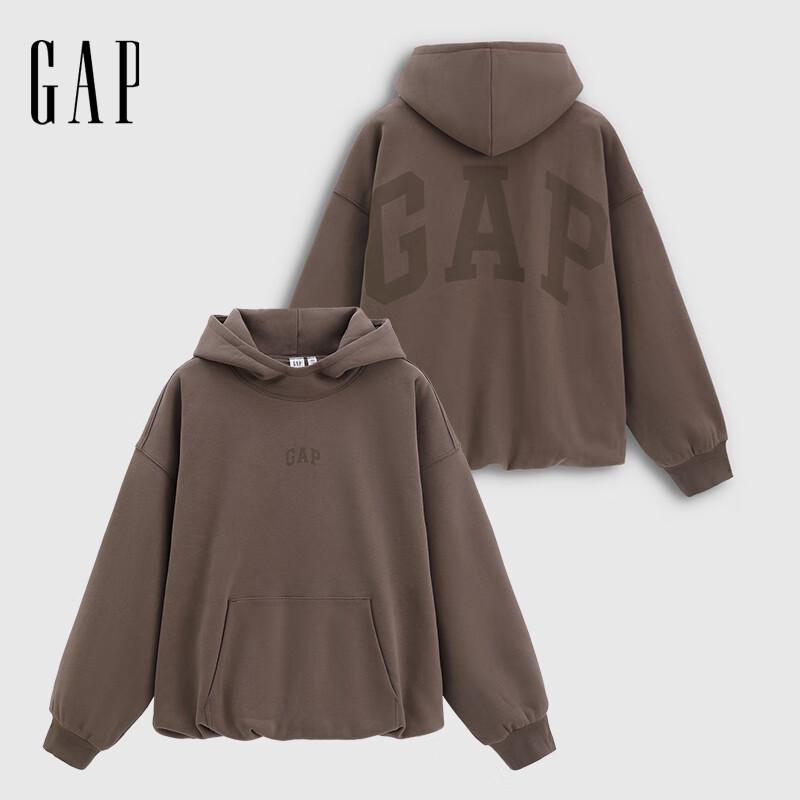 GAP Унисекс 2025 Зимнее Худи Свободного Кроя с Логотипом S Asian Fit 6800₽