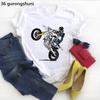 Im A Simple Unisex I Love Motorcycle And Wine Letter Print Tshirt Unisexs Clothing Watercolor Flowers Tshirt Femme Streetwear